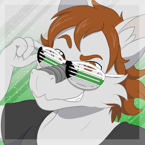 art of a fluffy dragon with demiromantic shades