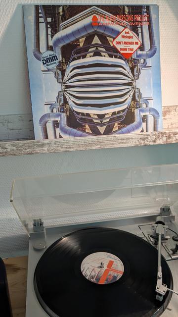 Cover des Albums „Ammonia Avenue“ von The Alan Parsons Project, 1984.