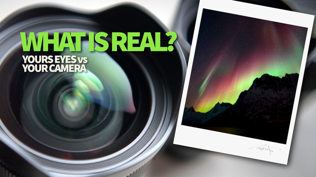 Cover image for my video on why auroras look different on camera than to the human eye.