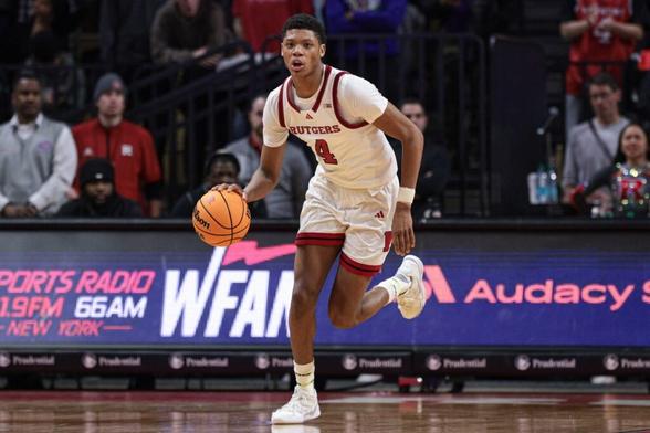 Rutgers/Philadelphia 76ers draft prospect Ace Bailey