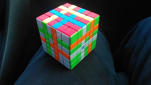 Variante du motif "paquet cadeau"