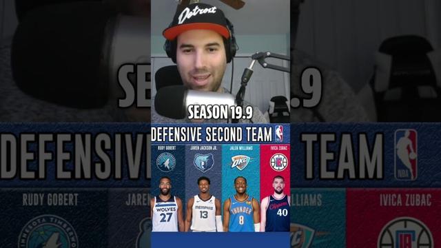 Isaiah Stewart Missed Out On All-Defensive Teams  By Just 0.1 Minutes!