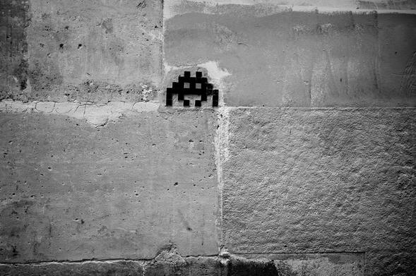 invader again, Paris 2025