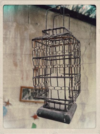 Cage pour bougie