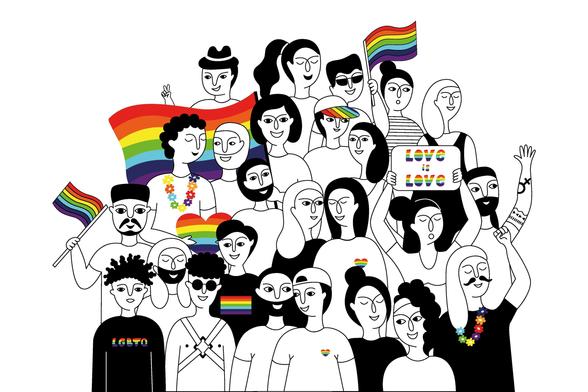 Pride Month illustration