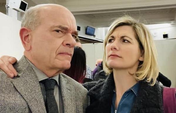 Robert Picardo and Jody Whitaker both look unsure of the other. :D