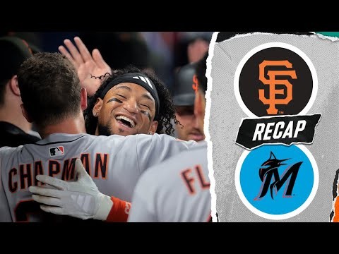 Giants vs. Marlins Game Highlights (6/1/25) | MLB Highlights