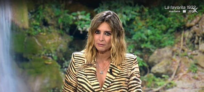 Sandra Barneda se pone seria para desmentir una situación de maltrato en 'Supervivientes 2025'. / Mediaset