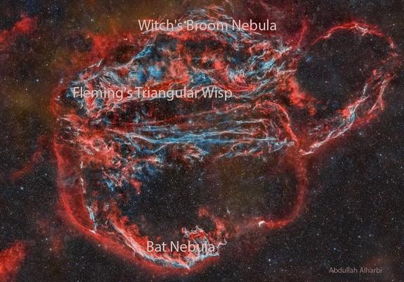 Portrait of supernova remnant.