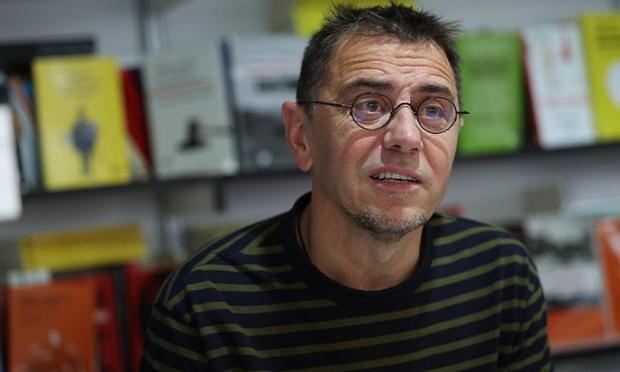 El cofundador de Podemos, Juan Carlos Monedero. (Europa Press via Getty Images)