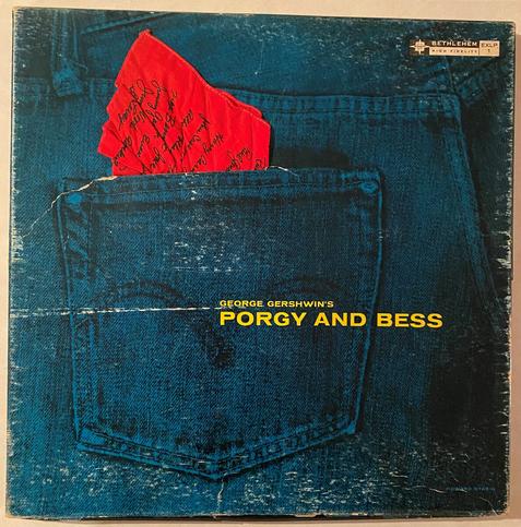 George Gershwin's Porgy and Bess Lp cover