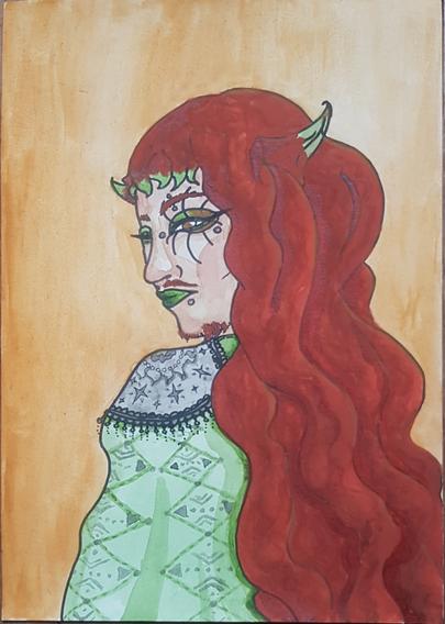 Même peinture de plus près