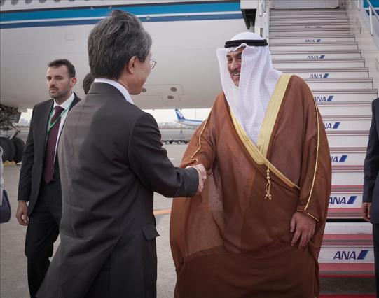 Kuwait Crown Prince Arrives In Japan On Official Visit