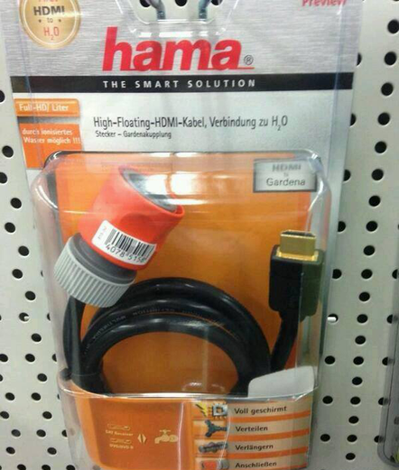 HDMI to Gardena cable