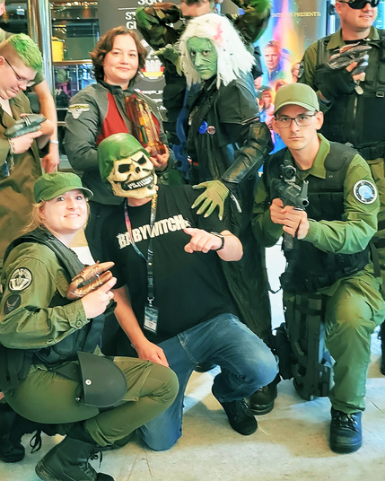 Stargate Germany und Lennox Lethe auf der FedCon in Bonn.