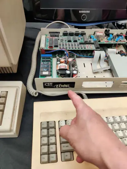 I don't want to talk about this one. It is a Thor Point.

(Literally, a finger pointing at a Thor computer)