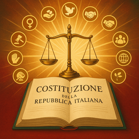 12 princìpi fondamentali della Costituzione
