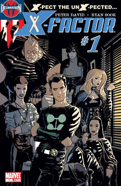 🦸‍♂️ X-Factor #1 Cover Art (2005)