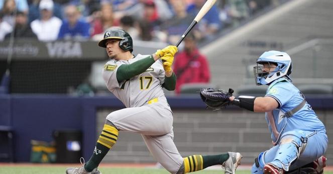 Late Rally Dooms A’s in 8-4 Loss to Blue Jays