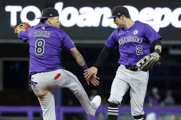 Marlins blow early lead as Rockies earn 10th win of the season - Marlins