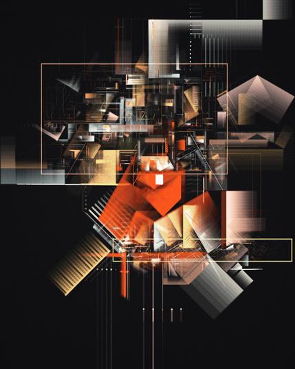 Abstract digital artwork, made with JavaScript code