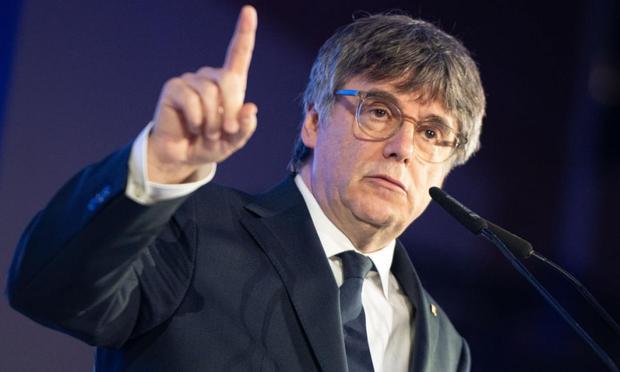 El expresident y líder de Junts, Carles Puigdemont, en una imagen de archivo. (Gloria Sanchez/Europa Press via Getty Images)