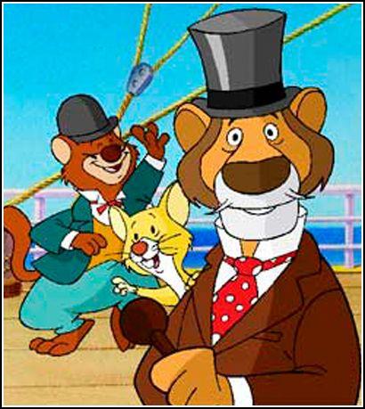 Willy Fog cartoon characters