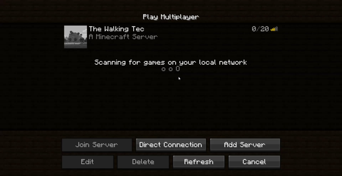 Why do i fall out of the world when i enter the server?
