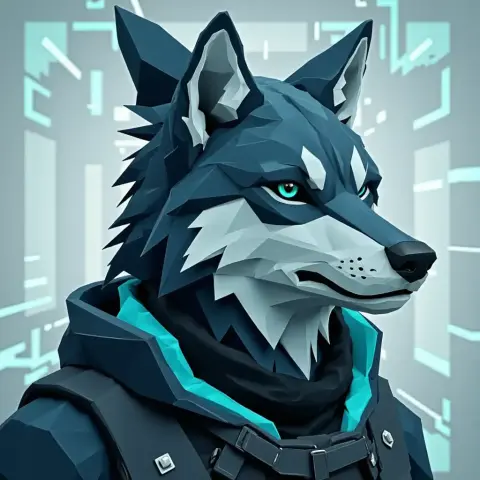 A rejected or failed image generated by #WolfspyreLabs using #DrawThings and #FLUX to generate a low-polygon aesthetic rendition of an #Antropomorphic #Wolf  

25.05 - Series D Batch1

#Anthropomorphism
#Art
#Fail
#LowPoly
#Staggering
#SyntheticImages
#Y25M05