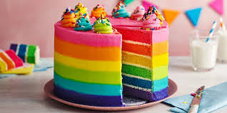 Gâteau en couches aux couleurs LGBTQA