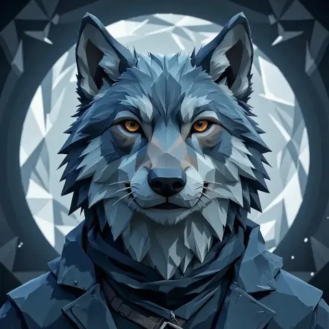 An image generated by #WolfspyreLabs using #DrawThings and #FLUX to generate a low-polygon aesthetic rendition of an #Antropomorphic #Wolf  

25.05 - Series B Batch1

#Anthropomorphism
#Art
#LowPoly
#Maybe
#Staggering
#SyntheticImages
#Y25M05