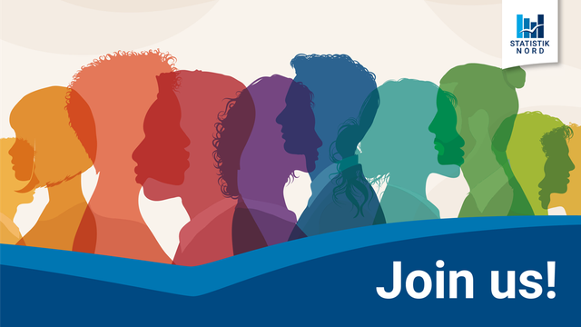 Grafik "Join us!"