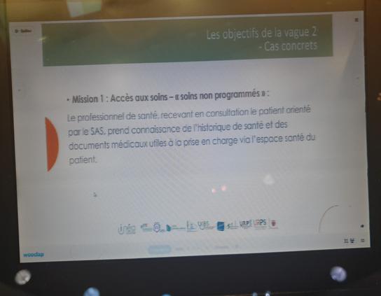 Applications dans les soins non programmés