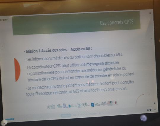 Application dans la recherche de médecin traitant