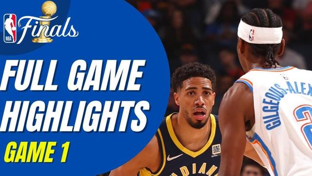 NBA Finals Game 1 – Thunder vs Pacers Highlights 🔥 2025 Full Game Recap June 2, 2025 2K25