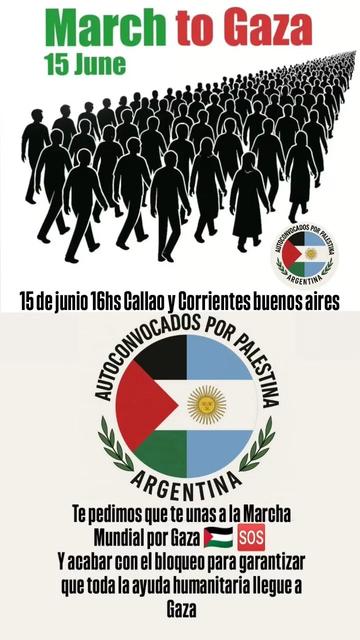 Marcha mundial por Gaza