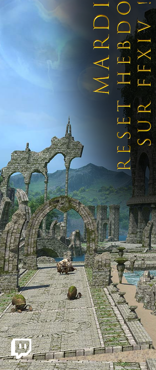◢◤◢◤◢◤◢◤◢◤

C'est Reset-Day sur #FFXIV !

Rejoignez le live dès 21h pour discuter & PeX sur les îles Lunule, blabla tranquille & poser vos questions toute la soirée! 

On tirera au sort le ou la gagnante du concours Distant Worlds!

📺Regarde sur Twitch: https://twitch.TV/ether14radio