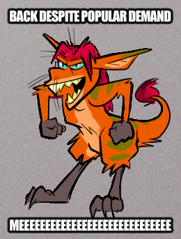 Back despite popular demand: me!