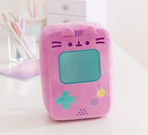 Pink Pusheen Gameboy style handheld plush