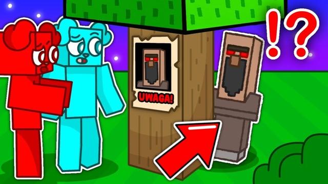 STRASZNY WIEŚNIAK w Minecraft 💀😡😨