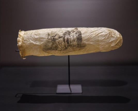 Dutch museum to display 200-year-old condom probably made from sheep’s appendix