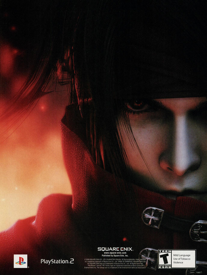 Dirge of Cerberus: Final Fantasy VII Magazine Ad (2006)