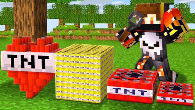 i Made Custom TNT To Troll Villagers...