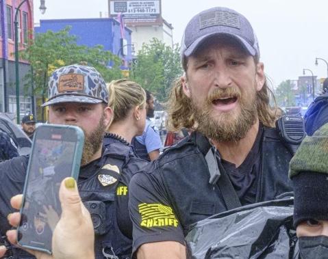 Mullet Man and Hog Cranker, supposedly of Hennepin County Sheriff’s office.