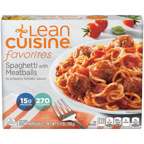 Lean Cuisine-branded Spaghetti & Meatballs