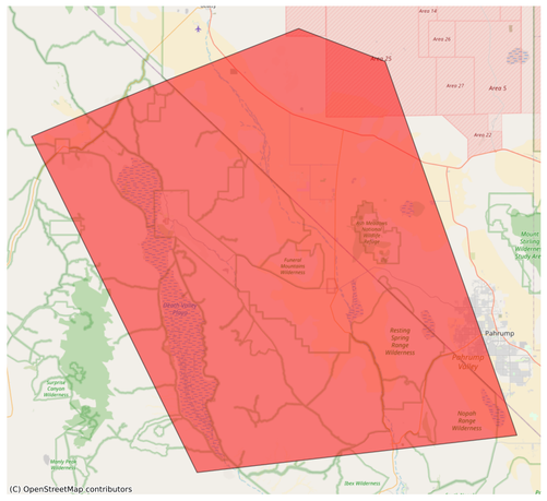 Flash Flood Warning - Palo Pinto, #TX - NWS Las Vegas NV