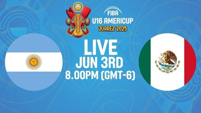 LIVE - Argentina v Mexico | FIBA U16 AmeriCup 2025