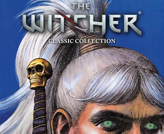 Fragment okładki The Witcher Classic Collection