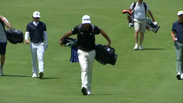'Just hoofed it 36' - PGA Tour winner splits with caddie before brutally missing out on US Open