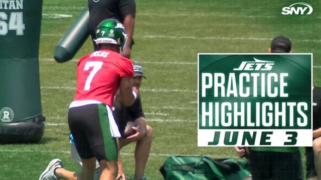 Jets OTA Highlights | Justin Fields, Garrett Wilson | 6/3/25